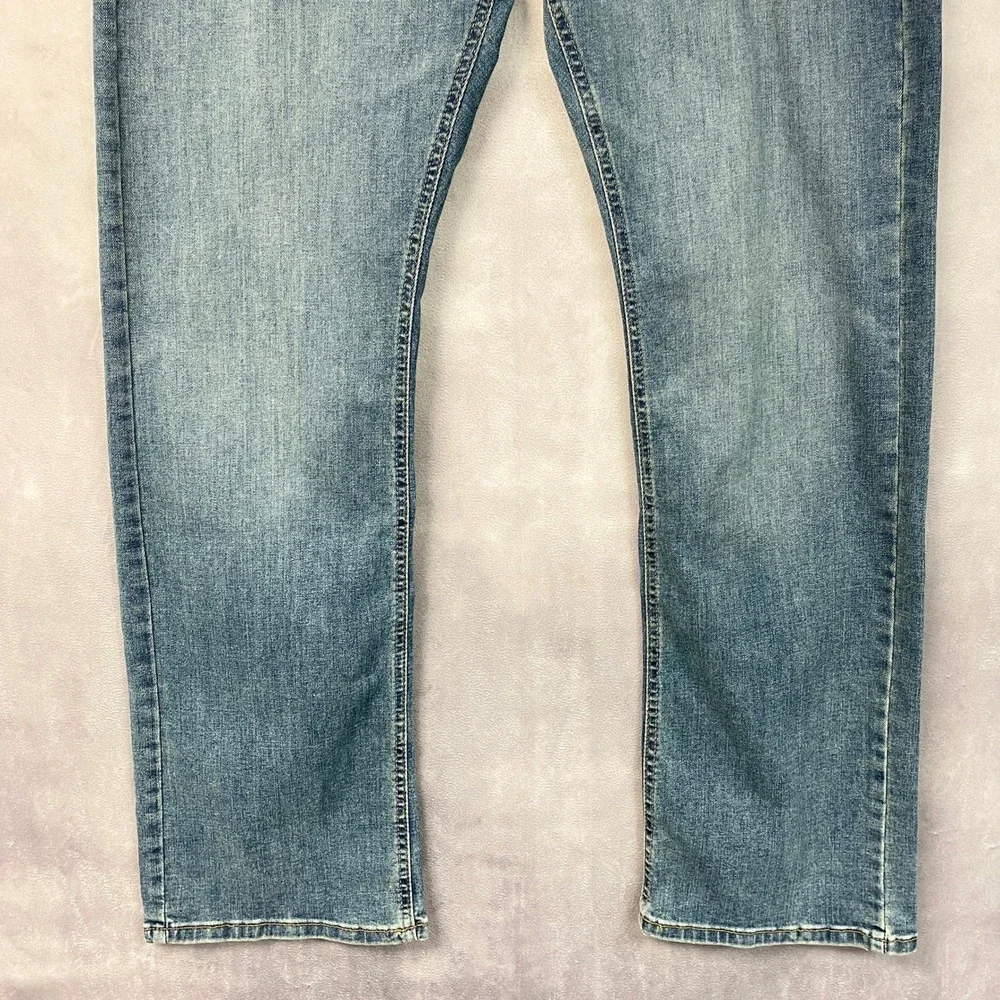 Wrangler Mens Relaxed Bootcut Jeans Size 34x34 Stretch Workwear Western Heritage